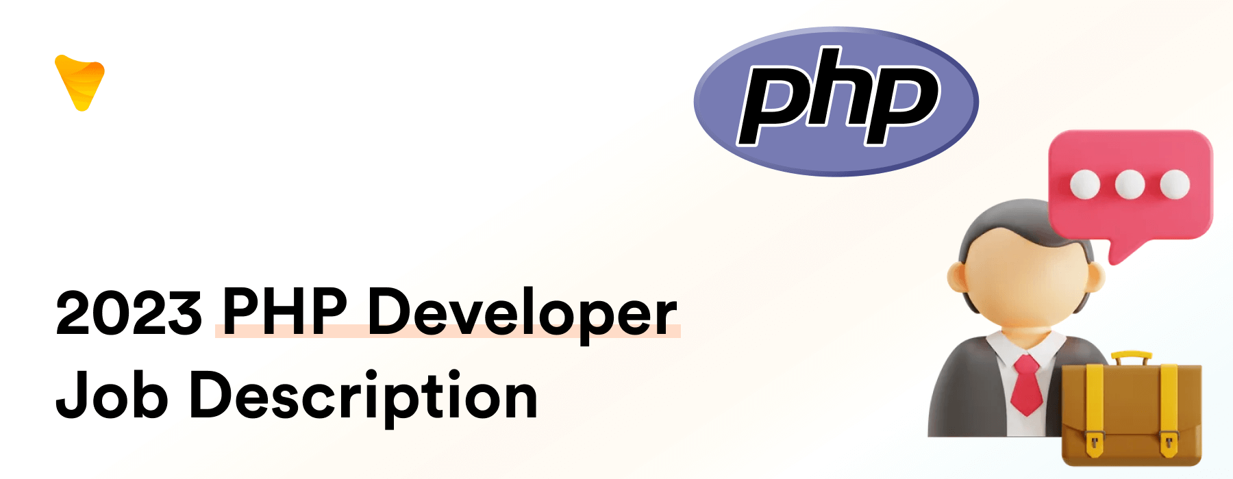 What Is A PHP Developer Job Description For PHP Developers   Php Dev Job Description Banner 