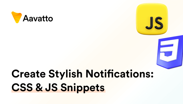 Stylish Notification Designs at Codemyui!