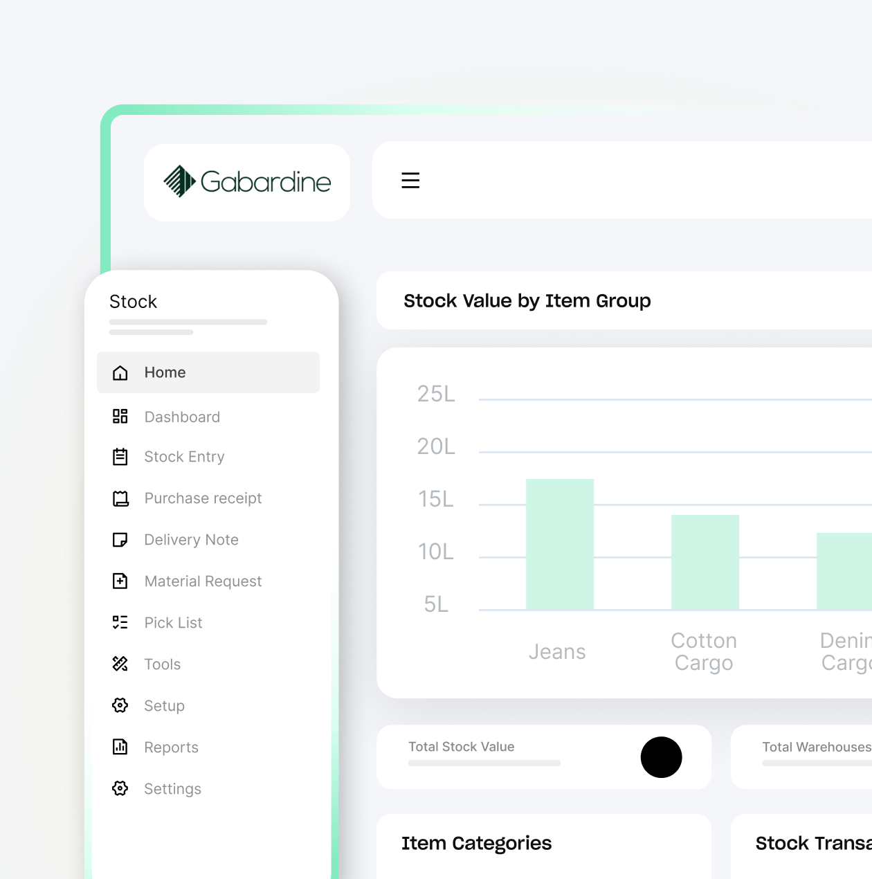 Inventory Management -gaberdine