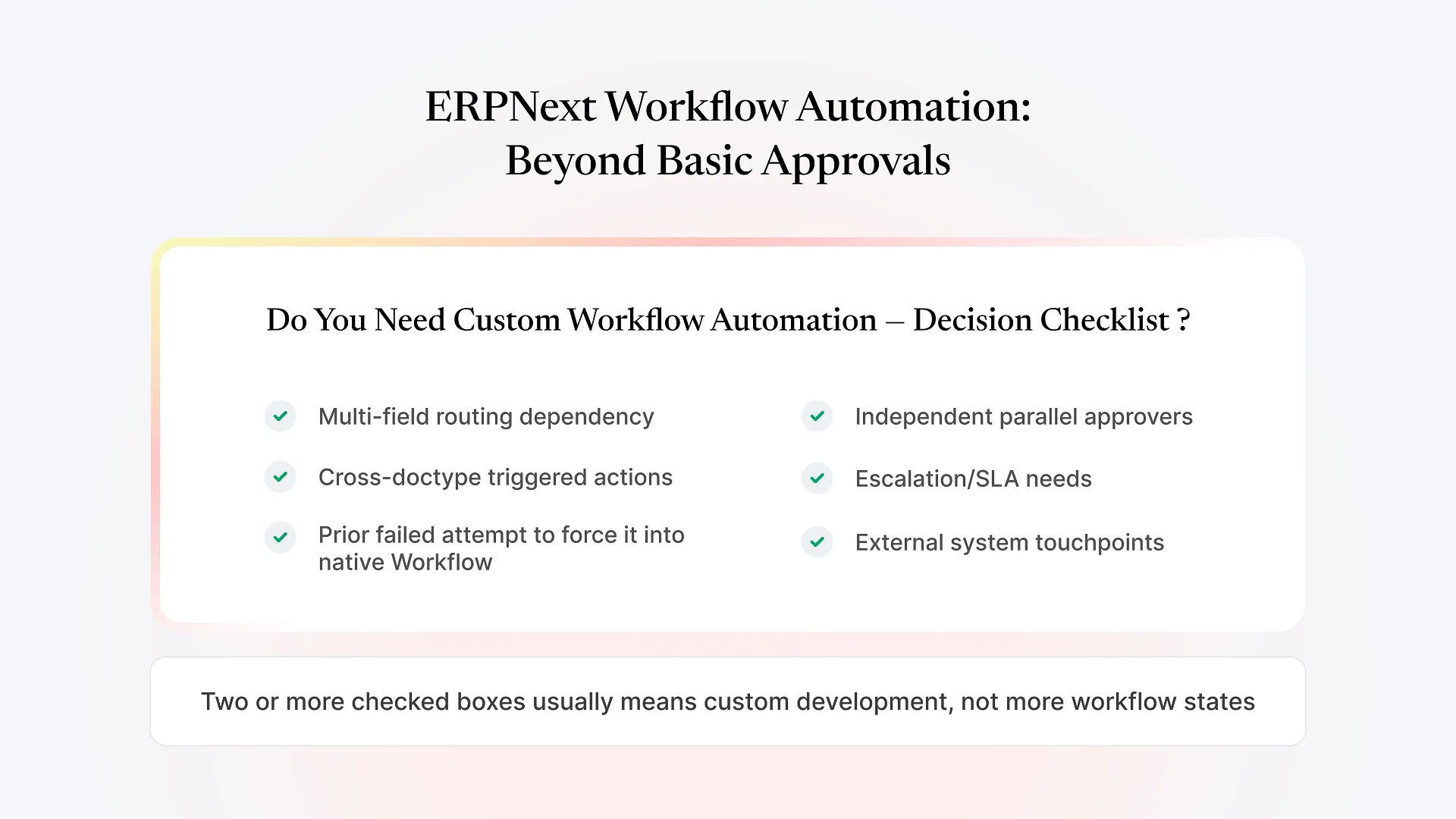 ERPNext Workflow Automation_ Beyond Basic Approvals